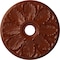 Ekena Millwork Milan Ceiling Medallion (Fits Canopies up to 4 5/8"), 24 1/2"OD x 3 1/2"ID x 1"P, Firebrick CM24MIFIF - alternate 1